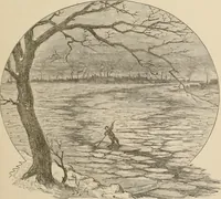 An illustration from Four months in a sneak-box : a boat voyage of 2600 miles down the Ohio and Mississippi Rivers, and along the Gulf of Mexico (1879)