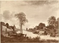 An illustration from Illustrated catalogue of the fourth series of 100 paintings by old masters of the Dutch, Flemish, Italian, French, and English schools : being a portion of the Sedelmeyer Gallery, which contains about 1500 pictures by ancient and modern artists (1897)