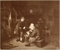 An illustration from Illustrated catalogue of the fourth series of 100 paintings by old masters of the Dutch, Flemish, Italian, French, and English schools : being a portion of the Sedelmeyer Gallery, which contains about 1500 pictures by ancient and modern artists (1897)