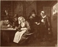 An illustration from Illustrated catalogue of the fourth series of 100 paintings by old masters of the Dutch, Flemish, Italian, French, and English schools : being a portion of the Sedelmeyer Gallery, which contains about 1500 pictures by ancient and modern artists (1897)