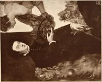 An illustration from Illustrated catalogue of the fourth series of 100 paintings by old masters of the Dutch, Flemish, Italian, French, and English schools : being a portion of the Sedelmeyer Gallery, which contains about 1500 pictures by ancient and modern artists (1897)