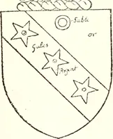 An illustration from The four visitations of Berkshire made and taken by Thomas Benolte, Clarnceuc, anno 1532; by William Harvey, Clarnceux, anno 1566; by Henry Chiting, Chester herald, and John Philipott, Rouge dragon, for William Camden, Clarenceux, anno 1623; and by Elias Ashmole, Windsor herald, for Sir Edward Bysshe, Clarenceux, anno 1665-66 (1907)