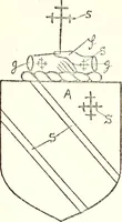An illustration from The four visitations of Berkshire made and taken by Thomas Benolte, Clarnceuc, anno 1532; by William Harvey, Clarnceux, anno 1566; by Henry Chiting, Chester herald, and John Philipott, Rouge dragon, for William Camden, Clarenceux, anno 1623; and by Elias Ashmole, Windsor herald, for Sir Edward Bysshe, Clarenceux, anno 1665-66 (1907)