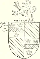 An illustration from The four visitations of Berkshire made and taken by Thomas Benolte, Clarnceuc, anno 1532; by William Harvey, Clarnceux, anno 1566; by Henry Chiting, Chester herald, and John Philipott, Rouge dragon, for William Camden, Clarenceux, anno 1623; and by Elias Ashmole, Windsor herald, for Sir Edward Bysshe, Clarenceux, anno 1665-66 (1907)