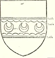 An illustration from The four visitations of Berkshire made and taken by Thomas Benolte, Clarnceuc, anno 1532; by William Harvey, Clarnceux, anno 1566; by Henry Chiting, Chester herald, and John Philipott, Rouge dragon, for William Camden, Clarenceux, anno 1623; and by Elias Ashmole, Windsor herald, for Sir Edward Bysshe, Clarenceux, anno 1665-66 (1907)