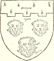 An illustration from The four visitations of Berkshire made and taken by Thomas Benolte, Clarnceuc, anno 1532; by William Harvey, Clarnceux, anno 1566; by Henry Chiting, Chester herald, and John Philipott, Rouge dragon, for William Camden, Clarenceux, anno 1623; and by Elias Ashmole, Windsor herald, for Sir Edward Bysshe, Clarenceux, anno 1665-66 (1907)