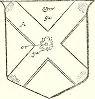 An illustration from The four visitations of Berkshire made and taken by Thomas Benolte, Clarnceuc, anno 1532; by William Harvey, Clarnceux, anno 1566; by Henry Chiting, Chester herald, and John Philipott, Rouge dragon, for William Camden, Clarenceux, anno 1623; and by Elias Ashmole, Windsor herald, for Sir Edward Bysshe, Clarenceux, anno 1665-66 (1907)