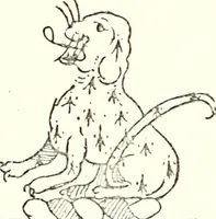 An illustration from The four visitations of Berkshire made and taken by Thomas Benolte, Clarnceuc, anno 1532; by William Harvey, Clarnceux, anno 1566; by Henry Chiting, Chester herald, and John Philipott, Rouge dragon, for William Camden, Clarenceux, anno 1623; and by Elias Ashmole, Windsor herald, for Sir Edward Bysshe, Clarenceux, anno 1665-66 (1907)
