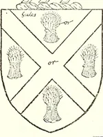 An illustration from The four visitations of Berkshire made and taken by Thomas Benolte, Clarnceuc, anno 1532; by William Harvey, Clarnceux, anno 1566; by Henry Chiting, Chester herald, and John Philipott, Rouge dragon, for William Camden, Clarenceux, anno 1623; and by Elias Ashmole, Windsor herald, for Sir Edward Bysshe, Clarenceux, anno 1665-66 (1907)