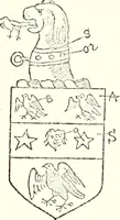 An illustration from The four visitations of Berkshire made and taken by Thomas Benolte, Clarnceuc, anno 1532; by William Harvey, Clarnceux, anno 1566; by Henry Chiting, Chester herald, and John Philipott, Rouge dragon, for William Camden, Clarenceux, anno 1623; and by Elias Ashmole, Windsor herald, for Sir Edward Bysshe, Clarenceux, anno 1665-66 (1907)