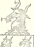 An illustration from The four visitations of Berkshire made and taken by Thomas Benolte, Clarnceuc, anno 1532; by William Harvey, Clarnceux, anno 1566; by Henry Chiting, Chester herald, and John Philipott, Rouge dragon, for William Camden, Clarenceux, anno 1623; and by Elias Ashmole, Windsor herald, for Sir Edward Bysshe, Clarenceux, anno 1665-66 (1907)