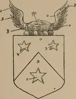 Picture 118 of 430 from The four visitations of Berkshire made and taken by Thomas Benolte, Clarnceuc, anno 1532; by William Harvey, Clarnceux, anno 1566; by Henry Chiting, Chester herald, and John Philipott, Rouge dragon, for William Camden, Clarenceux, anno 1623; and by Elias Ashmole, Windsor herald, for Sir Edward Bysshe, Clarenceux, anno 1665-66 (1907), leaf 105