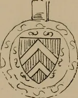 An illustration from The four visitations of Berkshire made and taken by Thomas Benolte, Clarnceuc, anno 1532; by William Harvey, Clarnceux, anno 1566; by Henry Chiting, Chester herald, and John Philipott, Rouge dragon, for William Camden, Clarenceux, anno 1623; and by Elias Ashmole, Windsor herald, for Sir Edward Bysshe, Clarenceux, anno 1665-66 (1907)
