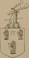 An illustration from The four visitations of Berkshire made and taken by Thomas Benolte, Clarnceuc, anno 1532; by William Harvey, Clarnceux, anno 1566; by Henry Chiting, Chester herald, and John Philipott, Rouge dragon, for William Camden, Clarenceux, anno 1623; and by Elias Ashmole, Windsor herald, for Sir Edward Bysshe, Clarenceux, anno 1665-66 (1907)