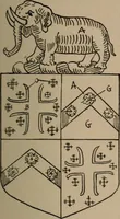 Picture 134 of 430 from The four visitations of Berkshire made and taken by Thomas Benolte, Clarnceuc, anno 1532; by William Harvey, Clarnceux, anno 1566; by Henry Chiting, Chester herald, and John Philipott, Rouge dragon, for William Camden, Clarenceux, anno 1623; and by Elias Ashmole, Windsor herald, for Sir Edward Bysshe, Clarenceux, anno 1665-66 (1907), leaf 125