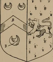 An illustration from The four visitations of Berkshire made and taken by Thomas Benolte, Clarnceuc, anno 1532; by William Harvey, Clarnceux, anno 1566; by Henry Chiting, Chester herald, and John Philipott, Rouge dragon, for William Camden, Clarenceux, anno 1623; and by Elias Ashmole, Windsor herald, for Sir Edward Bysshe, Clarenceux, anno 1665-66 (1907)