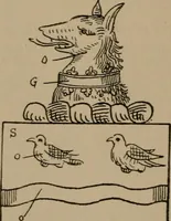 Picture 154 of 430 from The four visitations of Berkshire made and taken by Thomas Benolte, Clarnceuc, anno 1532; by William Harvey, Clarnceux, anno 1566; by Henry Chiting, Chester herald, and John Philipott, Rouge dragon, for William Camden, Clarenceux, anno 1623; and by Elias Ashmole, Windsor herald, for Sir Edward Bysshe, Clarenceux, anno 1665-66 (1907), leaf 156