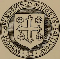 An illustration from The four visitations of Berkshire made and taken by Thomas Benolte, Clarnceuc, anno 1532; by William Harvey, Clarnceux, anno 1566; by Henry Chiting, Chester herald, and John Philipott, Rouge dragon, for William Camden, Clarenceux, anno 1623; and by Elias Ashmole, Windsor herald, for Sir Edward Bysshe, Clarenceux, anno 1665-66 (1907)