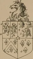 Picture 187 of 430 from The four visitations of Berkshire made and taken by Thomas Benolte, Clarnceuc, anno 1532; by William Harvey, Clarnceux, anno 1566; by Henry Chiting, Chester herald, and John Philipott, Rouge dragon, for William Camden, Clarenceux, anno 1623; and by Elias Ashmole, Windsor herald, for Sir Edward Bysshe, Clarenceux, anno 1665-66 (1907), leaf 197