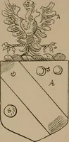 An illustration from The four visitations of Berkshire made and taken by Thomas Benolte, Clarnceuc, anno 1532; by William Harvey, Clarnceux, anno 1566; by Henry Chiting, Chester herald, and John Philipott, Rouge dragon, for William Camden, Clarenceux, anno 1623; and by Elias Ashmole, Windsor herald, for Sir Edward Bysshe, Clarenceux, anno 1665-66 (1907)
