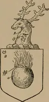 An illustration from The four visitations of Berkshire made and taken by Thomas Benolte, Clarnceuc, anno 1532; by William Harvey, Clarnceux, anno 1566; by Henry Chiting, Chester herald, and John Philipott, Rouge dragon, for William Camden, Clarenceux, anno 1623; and by Elias Ashmole, Windsor herald, for Sir Edward Bysshe, Clarenceux, anno 1665-66 (1907)