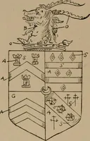 Picture 203 of 430 from The four visitations of Berkshire made and taken by Thomas Benolte, Clarnceuc, anno 1532; by William Harvey, Clarnceux, anno 1566; by Henry Chiting, Chester herald, and John Philipott, Rouge dragon, for William Camden, Clarenceux, anno 1623; and by Elias Ashmole, Windsor herald, for Sir Edward Bysshe, Clarenceux, anno 1665-66 (1907), leaf 218