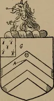 An illustration from The four visitations of Berkshire made and taken by Thomas Benolte, Clarnceuc, anno 1532; by William Harvey, Clarnceux, anno 1566; by Henry Chiting, Chester herald, and John Philipott, Rouge dragon, for William Camden, Clarenceux, anno 1623; and by Elias Ashmole, Windsor herald, for Sir Edward Bysshe, Clarenceux, anno 1665-66 (1907)