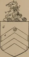 An illustration from The four visitations of Berkshire made and taken by Thomas Benolte, Clarnceuc, anno 1532; by William Harvey, Clarnceux, anno 1566; by Henry Chiting, Chester herald, and John Philipott, Rouge dragon, for William Camden, Clarenceux, anno 1623; and by Elias Ashmole, Windsor herald, for Sir Edward Bysshe, Clarenceux, anno 1665-66 (1907)