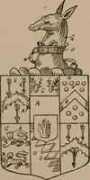 Picture 213 of 430 from The four visitations of Berkshire made and taken by Thomas Benolte, Clarnceuc, anno 1532; by William Harvey, Clarnceux, anno 1566; by Henry Chiting, Chester herald, and John Philipott, Rouge dragon, for William Camden, Clarenceux, anno 1623; and by Elias Ashmole, Windsor herald, for Sir Edward Bysshe, Clarenceux, anno 1665-66 (1907), leaf 229