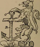 An illustration from The four visitations of Berkshire made and taken by Thomas Benolte, Clarnceuc, anno 1532; by William Harvey, Clarnceux, anno 1566; by Henry Chiting, Chester herald, and John Philipott, Rouge dragon, for William Camden, Clarenceux, anno 1623; and by Elias Ashmole, Windsor herald, for Sir Edward Bysshe, Clarenceux, anno 1665-66 (1907)
