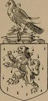 An illustration from The four visitations of Berkshire made and taken by Thomas Benolte, Clarnceuc, anno 1532; by William Harvey, Clarnceux, anno 1566; by Henry Chiting, Chester herald, and John Philipott, Rouge dragon, for William Camden, Clarenceux, anno 1623; and by Elias Ashmole, Windsor herald, for Sir Edward Bysshe, Clarenceux, anno 1665-66 (1907)