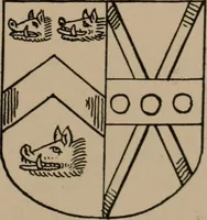 An illustration from The four visitations of Berkshire made and taken by Thomas Benolte, Clarnceuc, anno 1532; by William Harvey, Clarnceux, anno 1566; by Henry Chiting, Chester herald, and John Philipott, Rouge dragon, for William Camden, Clarenceux, anno 1623; and by Elias Ashmole, Windsor herald, for Sir Edward Bysshe, Clarenceux, anno 1665-66 (1907)