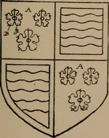 An illustration from The four visitations of Berkshire made and taken by Thomas Benolte, Clarnceuc, anno 1532; by William Harvey, Clarnceux, anno 1566; by Henry Chiting, Chester herald, and John Philipott, Rouge dragon, for William Camden, Clarenceux, anno 1623; and by Elias Ashmole, Windsor herald, for Sir Edward Bysshe, Clarenceux, anno 1665-66 (1907)
