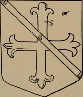 An illustration from The four visitations of Berkshire made and taken by Thomas Benolte, Clarnceuc, anno 1532; by William Harvey, Clarnceux, anno 1566; by Henry Chiting, Chester herald, and John Philipott, Rouge dragon, for William Camden, Clarenceux, anno 1623; and by Elias Ashmole, Windsor herald, for Sir Edward Bysshe, Clarenceux, anno 1665-66 (1907)