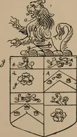 Picture 275 of 430 from The four visitations of Berkshire made and taken by Thomas Benolte, Clarnceuc, anno 1532; by William Harvey, Clarnceux, anno 1566; by Henry Chiting, Chester herald, and John Philipott, Rouge dragon, for William Camden, Clarenceux, anno 1623; and by Elias Ashmole, Windsor herald, for Sir Edward Bysshe, Clarenceux, anno 1665-66 (1907), leaf 325