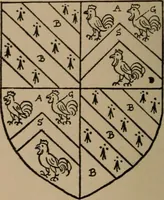 Picture 27 of 430 from The four visitations of Berkshire made and taken by Thomas Benolte, Clarnceuc, anno 1532; by William Harvey, Clarnceux, anno 1566; by Henry Chiting, Chester herald, and John Philipott, Rouge dragon, for William Camden, Clarenceux, anno 1623; and by Elias Ashmole, Windsor herald, for Sir Edward Bysshe, Clarenceux, anno 1665-66 (1907), leaf 34
