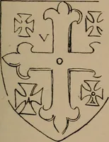 An illustration from The four visitations of Berkshire made and taken by Thomas Benolte, Clarnceuc, anno 1532; by William Harvey, Clarnceux, anno 1566; by Henry Chiting, Chester herald, and John Philipott, Rouge dragon, for William Camden, Clarenceux, anno 1623; and by Elias Ashmole, Windsor herald, for Sir Edward Bysshe, Clarenceux, anno 1665-66 (1907)