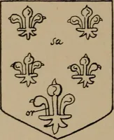 An illustration from The four visitations of Berkshire made and taken by Thomas Benolte, Clarnceuc, anno 1532; by William Harvey, Clarnceux, anno 1566; by Henry Chiting, Chester herald, and John Philipott, Rouge dragon, for William Camden, Clarenceux, anno 1623; and by Elias Ashmole, Windsor herald, for Sir Edward Bysshe, Clarenceux, anno 1665-66 (1907)