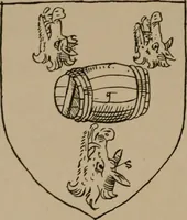 An illustration from The four visitations of Berkshire made and taken by Thomas Benolte, Clarnceuc, anno 1532; by William Harvey, Clarnceux, anno 1566; by Henry Chiting, Chester herald, and John Philipott, Rouge dragon, for William Camden, Clarenceux, anno 1623; and by Elias Ashmole, Windsor herald, for Sir Edward Bysshe, Clarenceux, anno 1665-66 (1907)