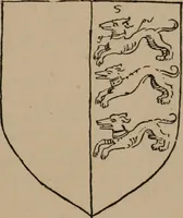 An illustration from The four visitations of Berkshire made and taken by Thomas Benolte, Clarnceuc, anno 1532; by William Harvey, Clarnceux, anno 1566; by Henry Chiting, Chester herald, and John Philipott, Rouge dragon, for William Camden, Clarenceux, anno 1623; and by Elias Ashmole, Windsor herald, for Sir Edward Bysshe, Clarenceux, anno 1665-66 (1907)