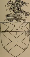 An illustration from The four visitations of Berkshire made and taken by Thomas Benolte, Clarnceuc, anno 1532; by William Harvey, Clarnceux, anno 1566; by Henry Chiting, Chester herald, and John Philipott, Rouge dragon, for William Camden, Clarenceux, anno 1623; and by Elias Ashmole, Windsor herald, for Sir Edward Bysshe, Clarenceux, anno 1665-66 (1907)