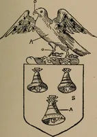 Picture 308 of 430 from The four visitations of Berkshire made and taken by Thomas Benolte, Clarnceuc, anno 1532; by William Harvey, Clarnceux, anno 1566; by Henry Chiting, Chester herald, and John Philipott, Rouge dragon, for William Camden, Clarenceux, anno 1623; and by Elias Ashmole, Windsor herald, for Sir Edward Bysshe, Clarenceux, anno 1665-66 (1907), leaf 457