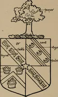 An illustration from The four visitations of Berkshire made and taken by Thomas Benolte, Clarnceuc, anno 1532; by William Harvey, Clarnceux, anno 1566; by Henry Chiting, Chester herald, and John Philipott, Rouge dragon, for William Camden, Clarenceux, anno 1623; and by Elias Ashmole, Windsor herald, for Sir Edward Bysshe, Clarenceux, anno 1665-66 (1907)