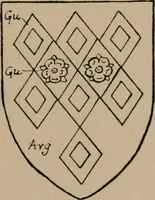 An illustration from The four visitations of Berkshire made and taken by Thomas Benolte, Clarnceuc, anno 1532; by William Harvey, Clarnceux, anno 1566; by Henry Chiting, Chester herald, and John Philipott, Rouge dragon, for William Camden, Clarenceux, anno 1623; and by Elias Ashmole, Windsor herald, for Sir Edward Bysshe, Clarenceux, anno 1665-66 (1907)