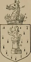 An illustration from The four visitations of Berkshire made and taken by Thomas Benolte, Clarnceuc, anno 1532; by William Harvey, Clarnceux, anno 1566; by Henry Chiting, Chester herald, and John Philipott, Rouge dragon, for William Camden, Clarenceux, anno 1623; and by Elias Ashmole, Windsor herald, for Sir Edward Bysshe, Clarenceux, anno 1665-66 (1907)