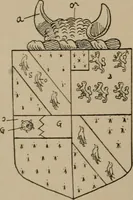Picture 330 of 430 from The four visitations of Berkshire made and taken by Thomas Benolte, Clarnceuc, anno 1532; by William Harvey, Clarnceux, anno 1566; by Henry Chiting, Chester herald, and John Philipott, Rouge dragon, for William Camden, Clarenceux, anno 1623; and by Elias Ashmole, Windsor herald, for Sir Edward Bysshe, Clarenceux, anno 1665-66 (1907), leaf 492