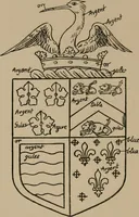 An illustration from The four visitations of Berkshire made and taken by Thomas Benolte, Clarnceuc, anno 1532; by William Harvey, Clarnceux, anno 1566; by Henry Chiting, Chester herald, and John Philipott, Rouge dragon, for William Camden, Clarenceux, anno 1623; and by Elias Ashmole, Windsor herald, for Sir Edward Bysshe, Clarenceux, anno 1665-66 (1907)