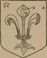 An illustration from The four visitations of Berkshire made and taken by Thomas Benolte, Clarnceuc, anno 1532; by William Harvey, Clarnceux, anno 1566; by Henry Chiting, Chester herald, and John Philipott, Rouge dragon, for William Camden, Clarenceux, anno 1623; and by Elias Ashmole, Windsor herald, for Sir Edward Bysshe, Clarenceux, anno 1665-66 (1907)
