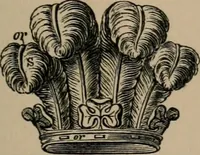 An illustration from The four visitations of Berkshire made and taken by Thomas Benolte, Clarnceuc, anno 1532; by William Harvey, Clarnceux, anno 1566; by Henry Chiting, Chester herald, and John Philipott, Rouge dragon, for William Camden, Clarenceux, anno 1623; and by Elias Ashmole, Windsor herald, for Sir Edward Bysshe, Clarenceux, anno 1665-66 (1907)