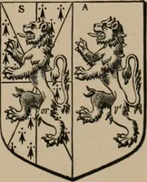 An illustration from The four visitations of Berkshire made and taken by Thomas Benolte, Clarnceuc, anno 1532; by William Harvey, Clarnceux, anno 1566; by Henry Chiting, Chester herald, and John Philipott, Rouge dragon, for William Camden, Clarenceux, anno 1623; and by Elias Ashmole, Windsor herald, for Sir Edward Bysshe, Clarenceux, anno 1665-66 (1907)